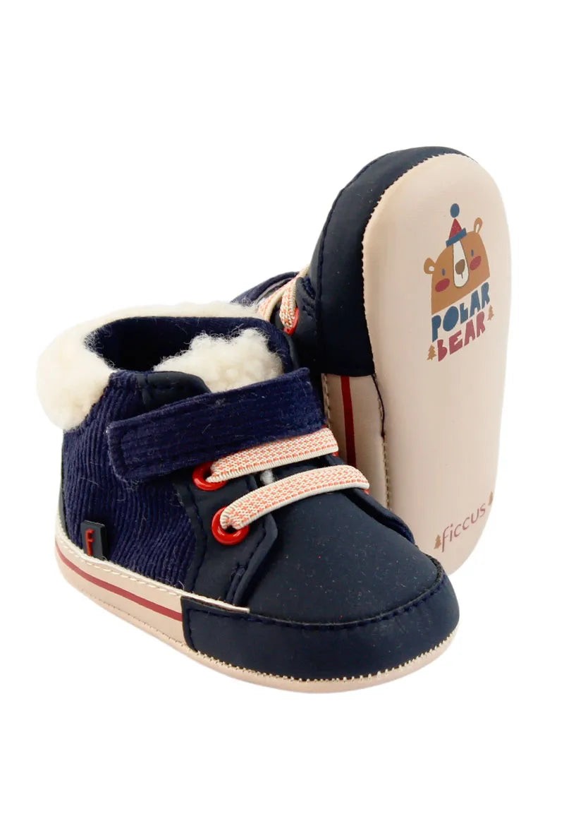 Botín Niño W24 New Born Azul