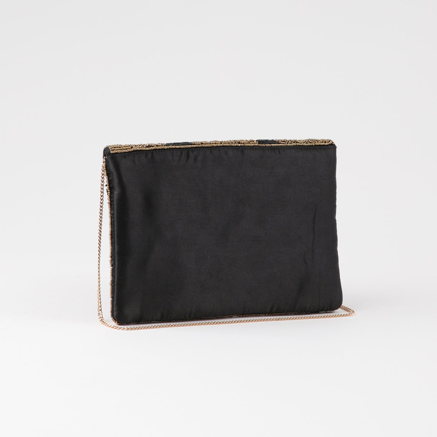 Cartera Mujer De Fiesta Mostacilla Flores