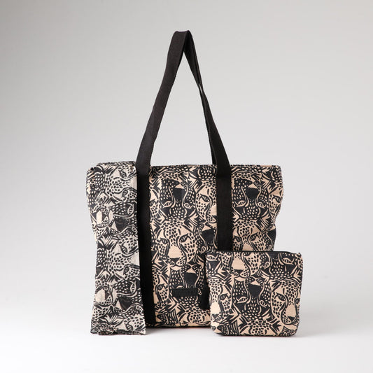 Set Cartera, Estuche y Pareo Graco Jaguar Playa Humana