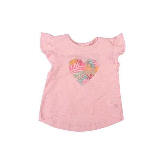 Polera Bebe Niña Rosado