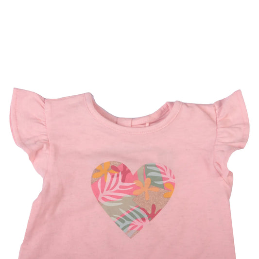 Polera Bebe Niña Rosado