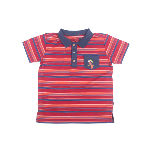 Polera Bebe Niño Rojo