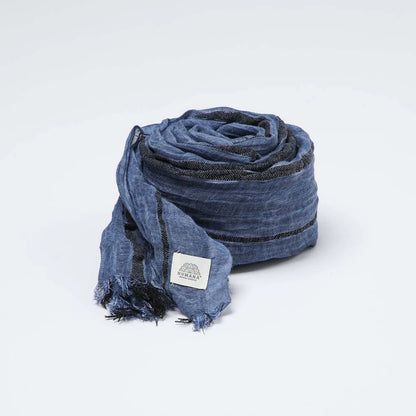 Pañuelo Mujer Liso Vigo Azul