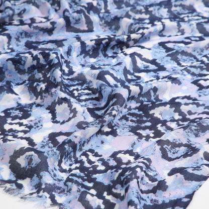 Pañuelo Mujer Estampado Alex Azul Humana