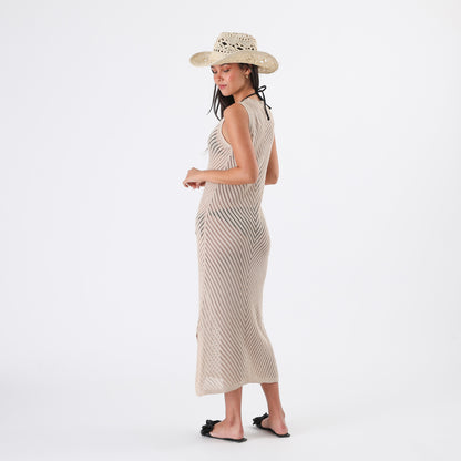 Kimono Tejido Laura Beige Humana