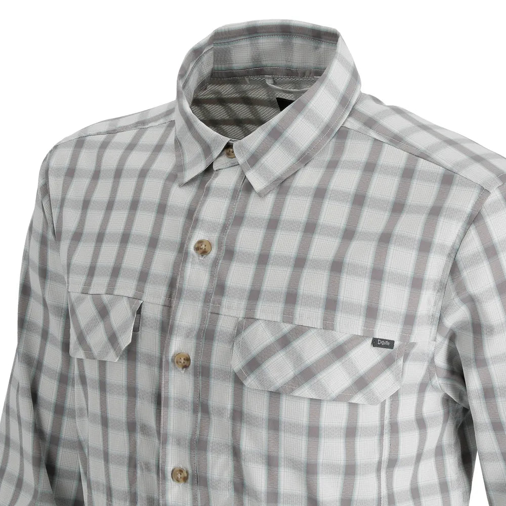 Camisa Hombre Manga Larga Rover Gris