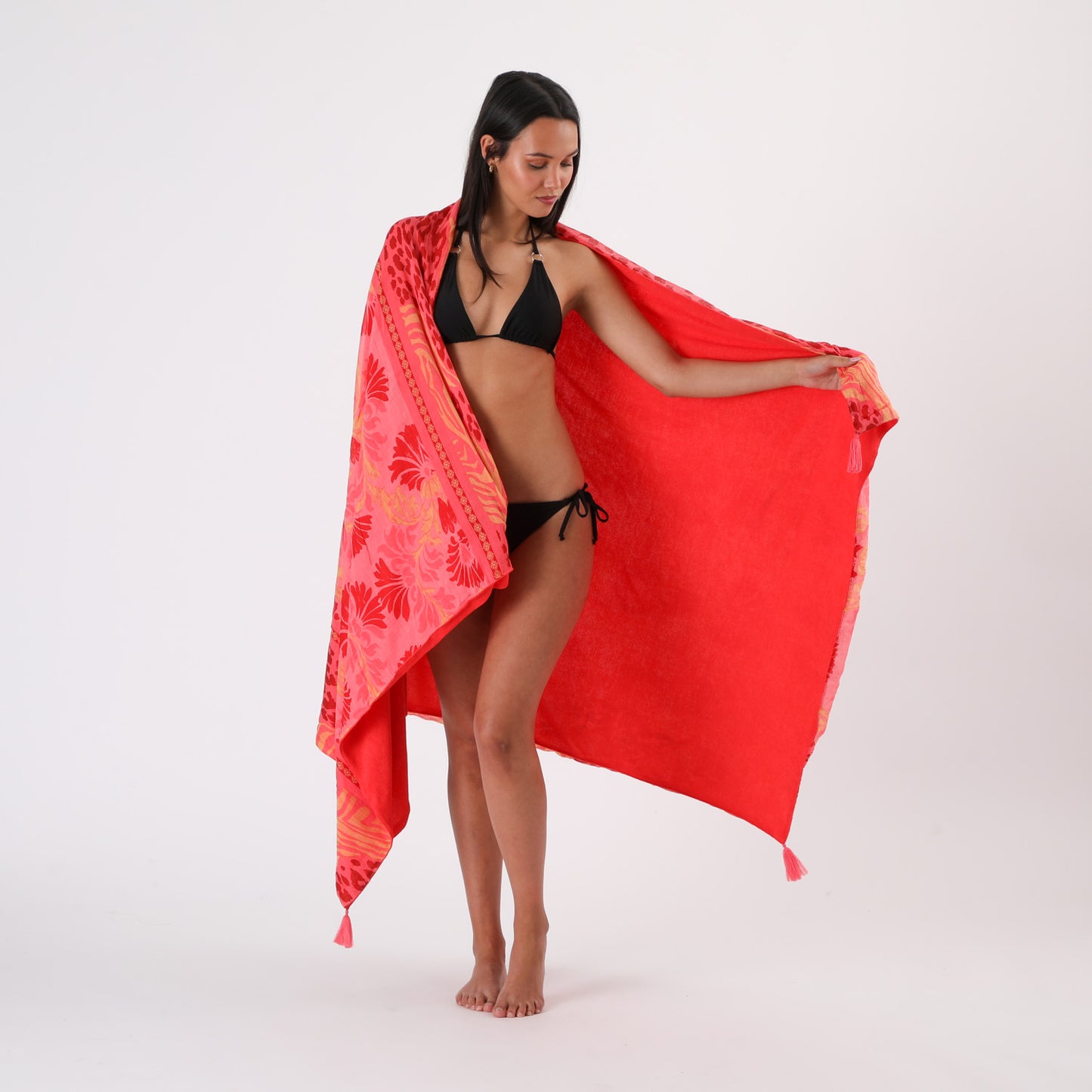 Toalla Reversible Atenas Rosado Humana