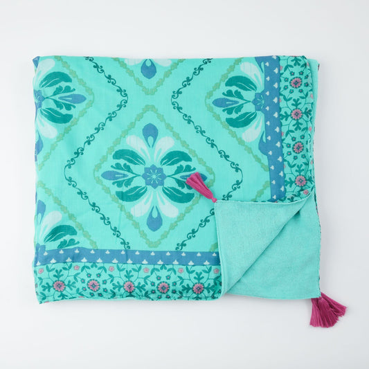 Toalla Reversible Kos Verde Humana