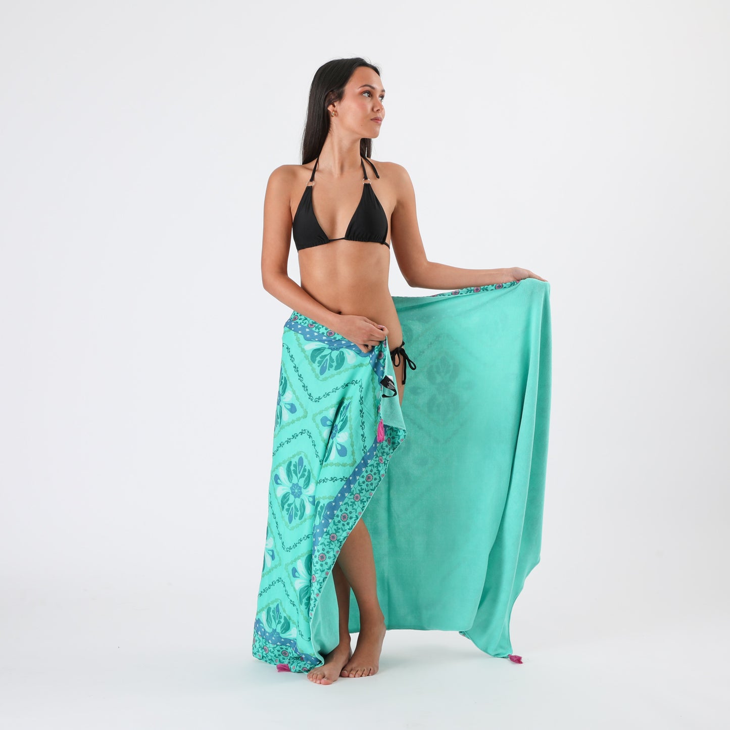 Toalla Reversible Kos Verde Humana