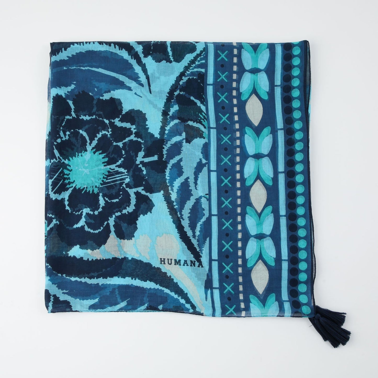 Pareo Estampado Marc Azul Humana
