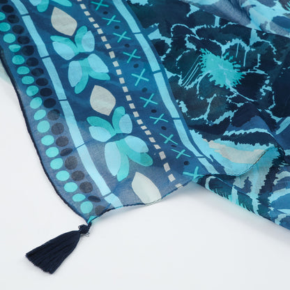 Pareo Estampado Marc Azul Humana