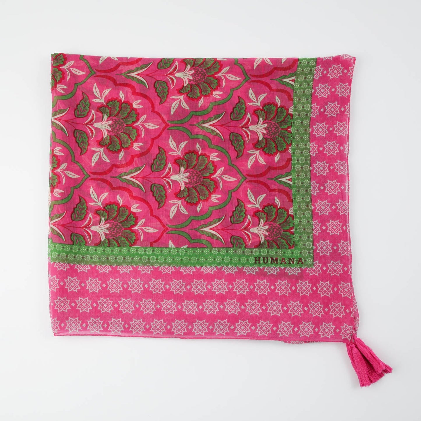 Pareo Mujer Estampado Nico Fucsia Humana