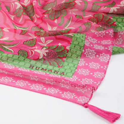 Pareo Mujer Estampado Nico Fucsia Humana