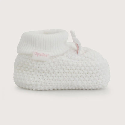 Pantufla Bebé Niña Conejo Blanca