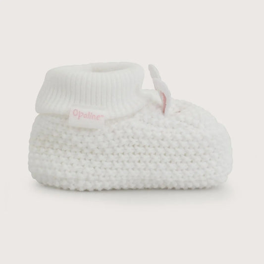 Pantufla Bebé Niña Conejo Blanca