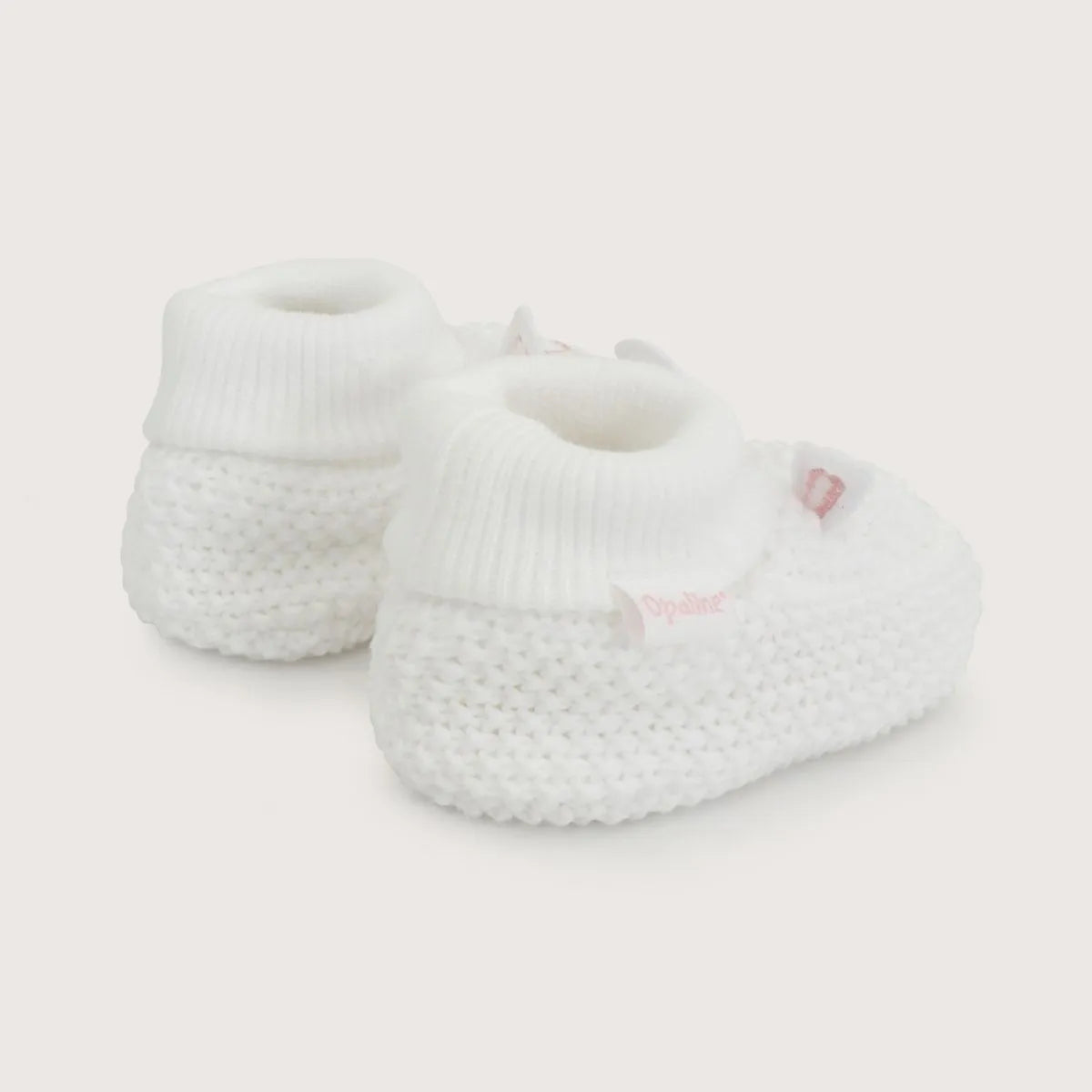 Pantufla Bebé Niña Conejo Blanca