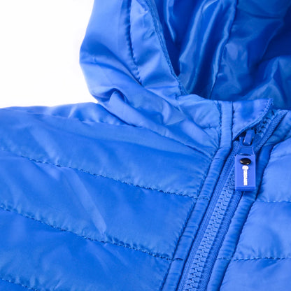 Parka Básica Niño Azul