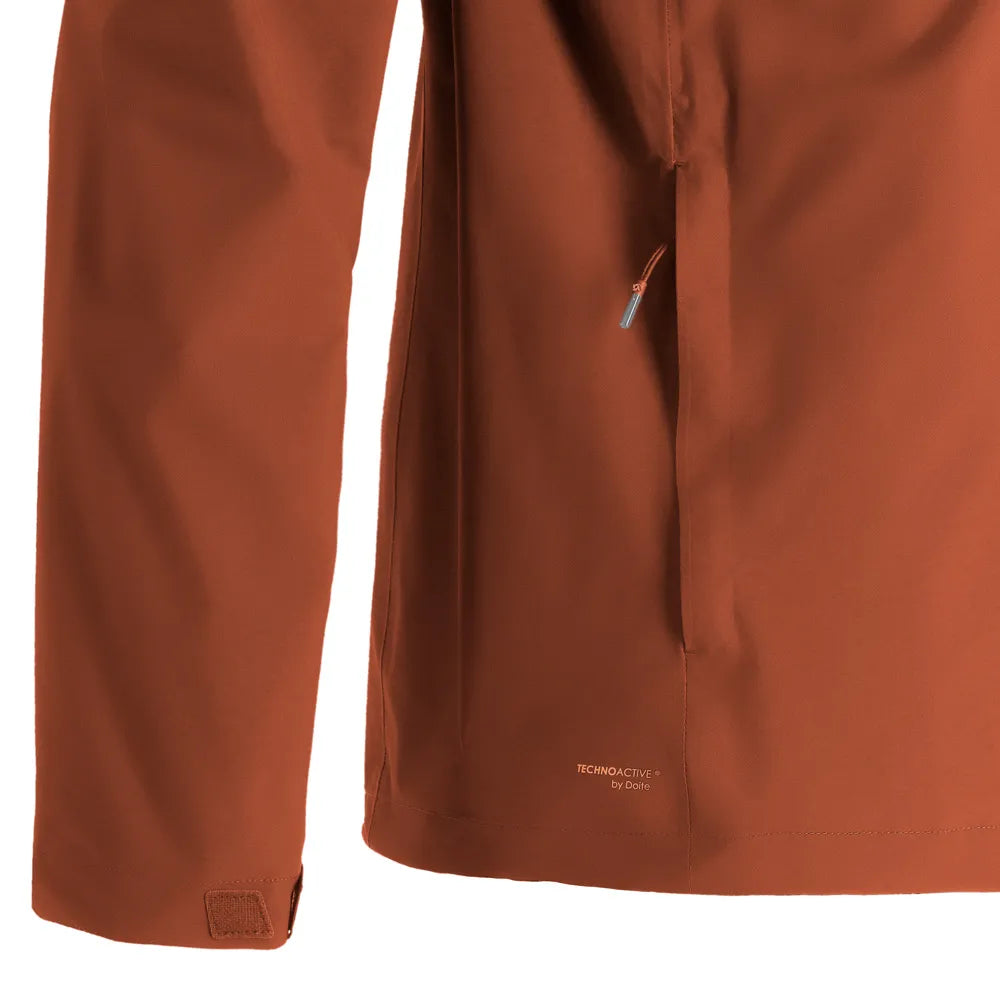 Cortaviento  Hombre Impermeable Elven Terracota