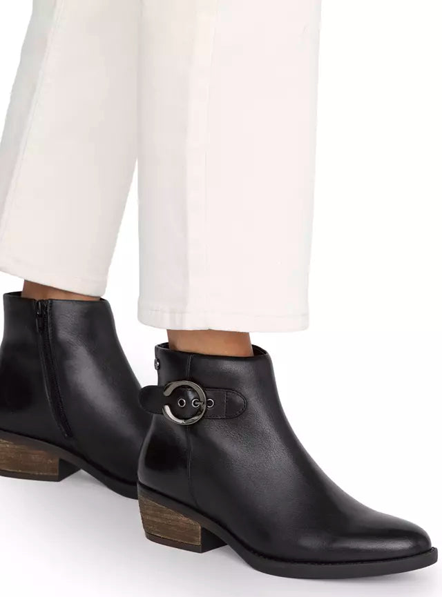 Bootie Mujer Black Ginita Negro