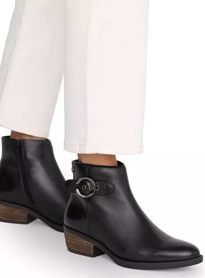 Bootie Mujer Black Ginita Negro