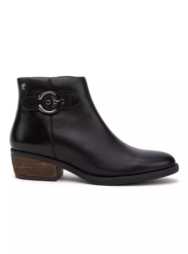 Bootie Mujer Black Ginita Negro