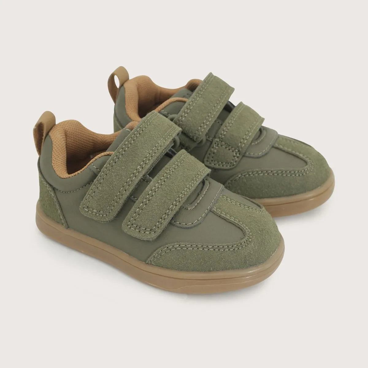 Zapatilla Niño Verde Militar