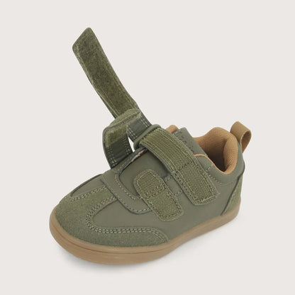 Zapatilla Niño Verde Militar