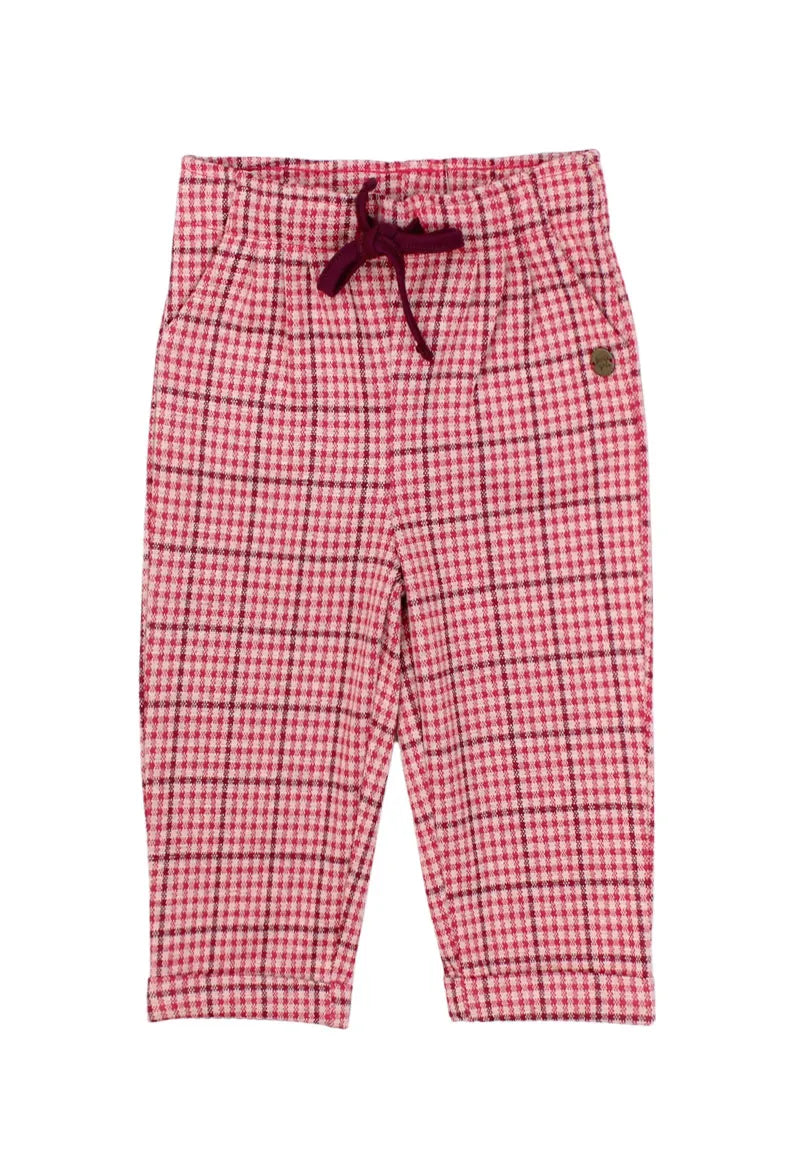 Pantalón de Bebé Niña Burdeo
