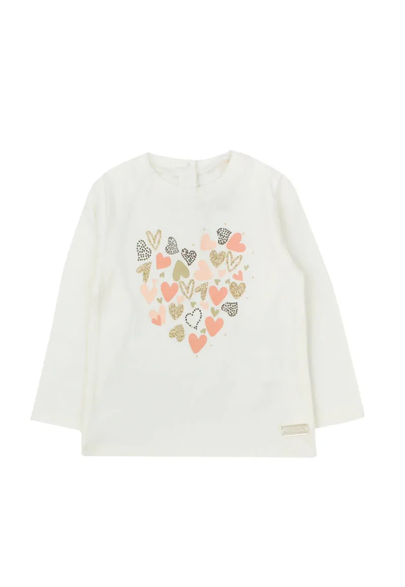 Polera de Bebé Niña Crudo