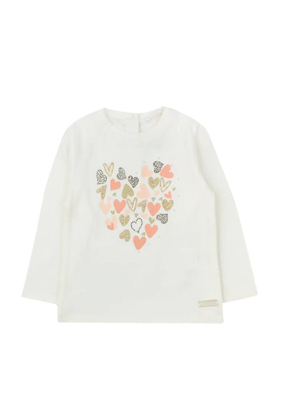 Polera de Bebé Niña Crudo
