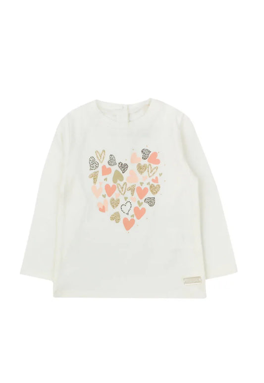 Polera de Bebé Niña Crudo