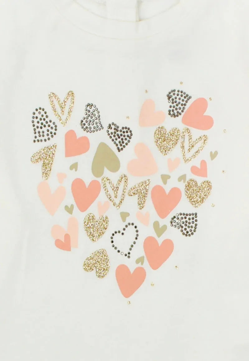 Polera de Bebé Niña Crudo