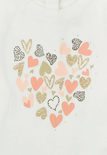 Polera de Bebé Niña Crudo
