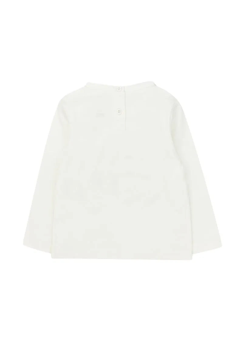 Polera de Bebé Niña Crudo Mapache