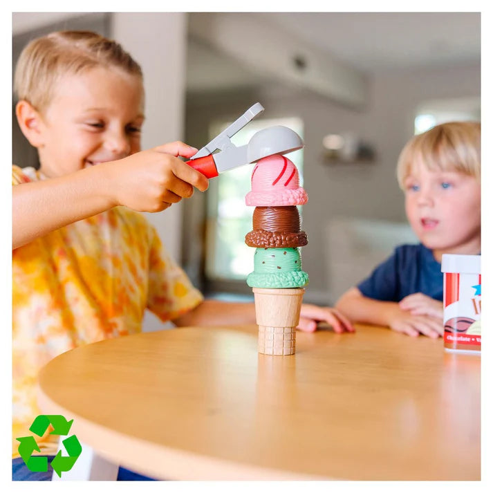 Juego De Helado De Madera Melissa & Doug