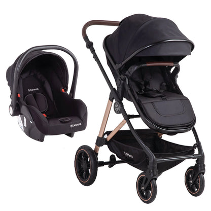 Coche Cuna Travel System Neo Negro