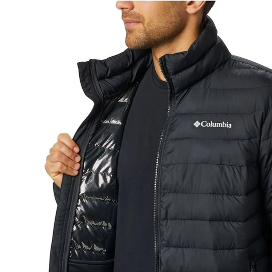 Parka Hombre Powder Lite Negro Columbia