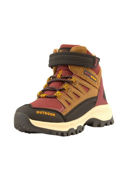 Zapatilla Outdoor de Niño Café