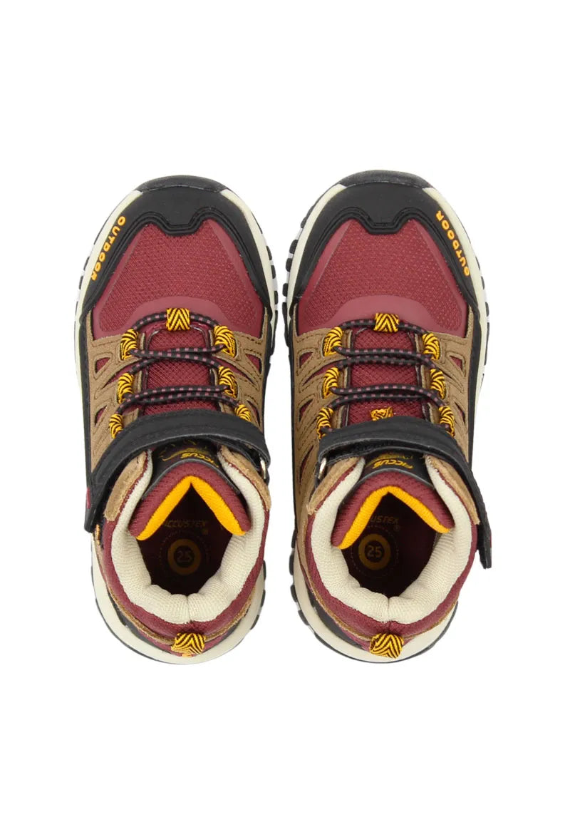 Zapatilla Outdoor de Niño Café