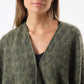 Poncho Mujer Leopard Verde