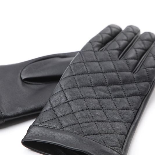 Guante quilted negro