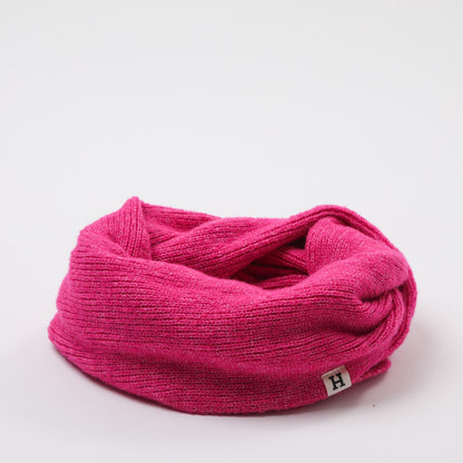 Cuello basic fucsia