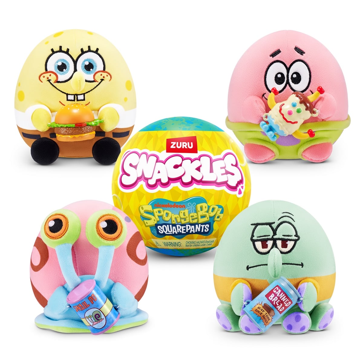 Peluche Snackles Bob Esponja