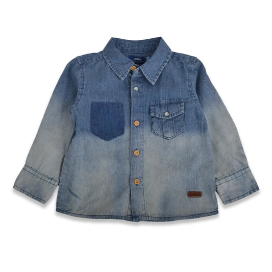 Camisa Bebé Niño Denim