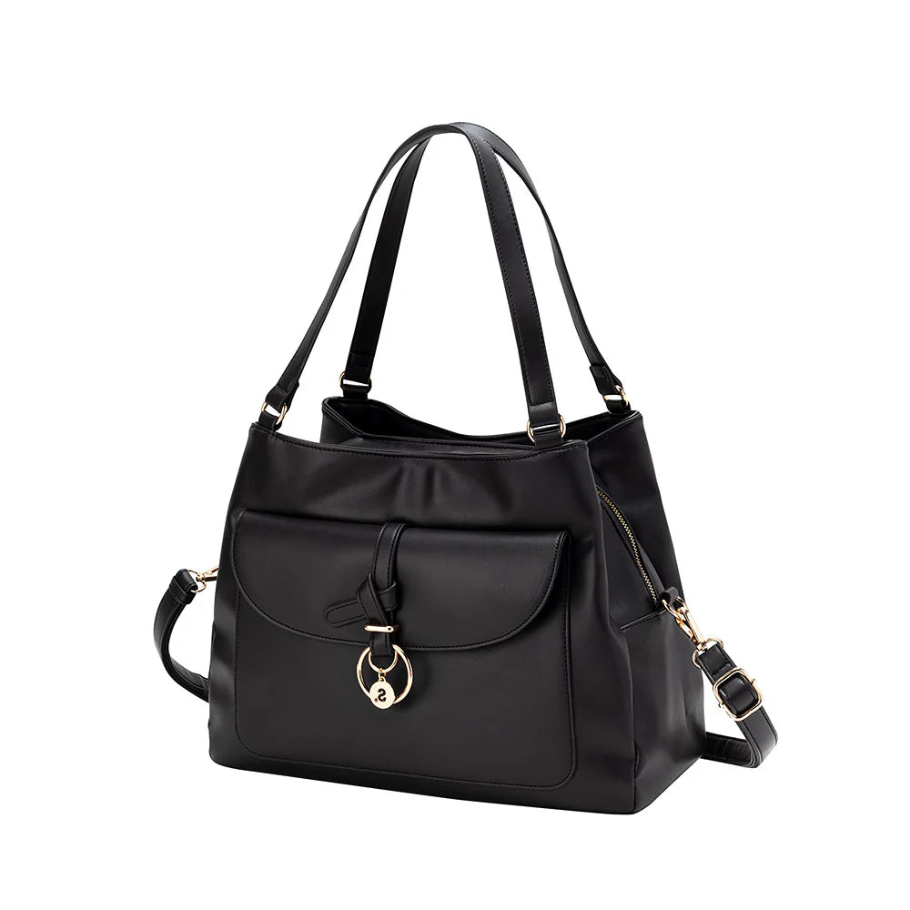 Cartera Mujer De Hombro Mantua Negro