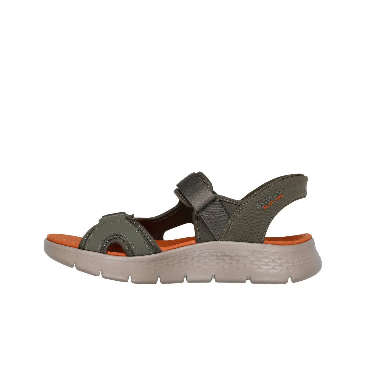Sandalias Hombre GO Walk Flex Sandal  Easy Entry Olive