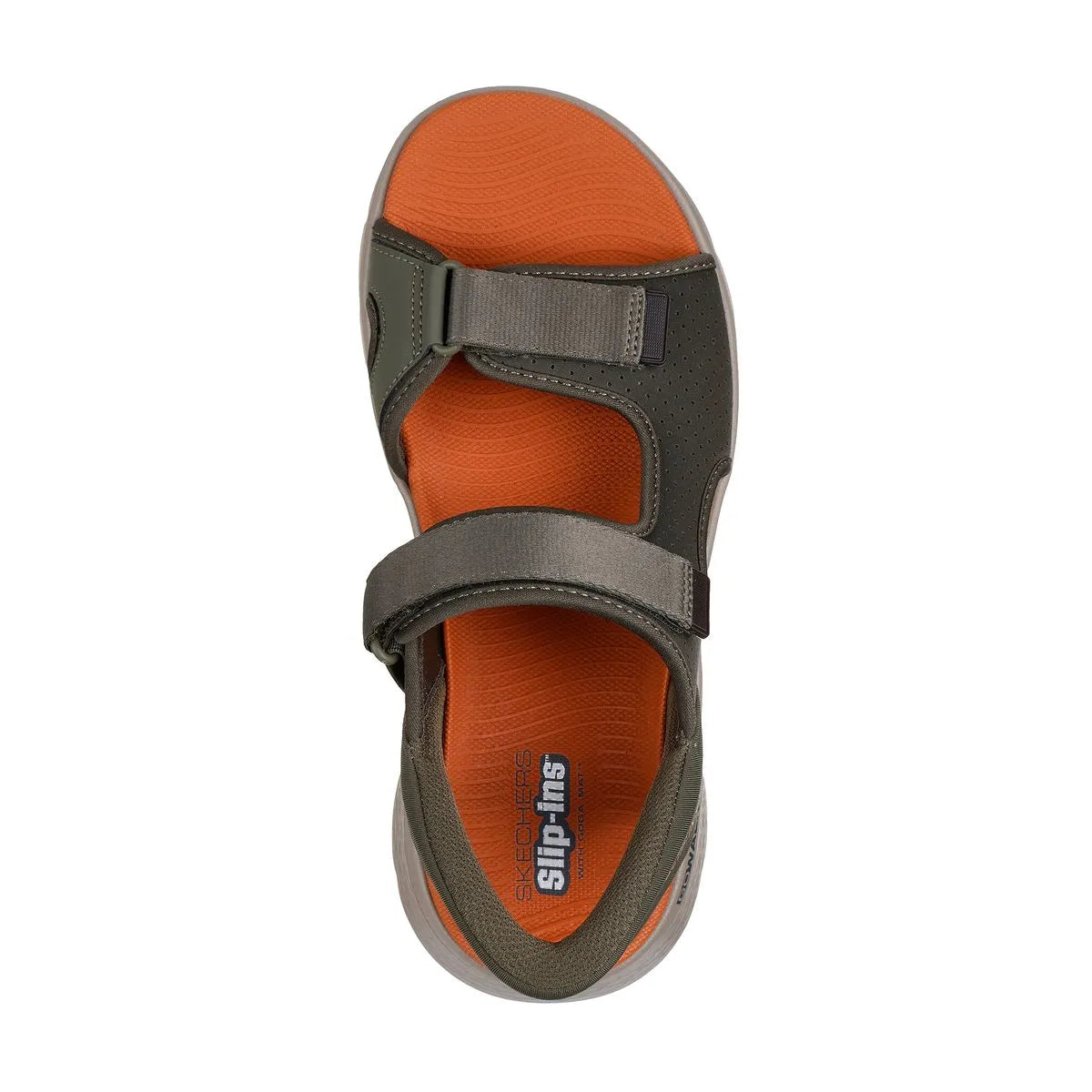 Sandalias Hombre GO Walk Flex Sandal  Easy Entry Olive