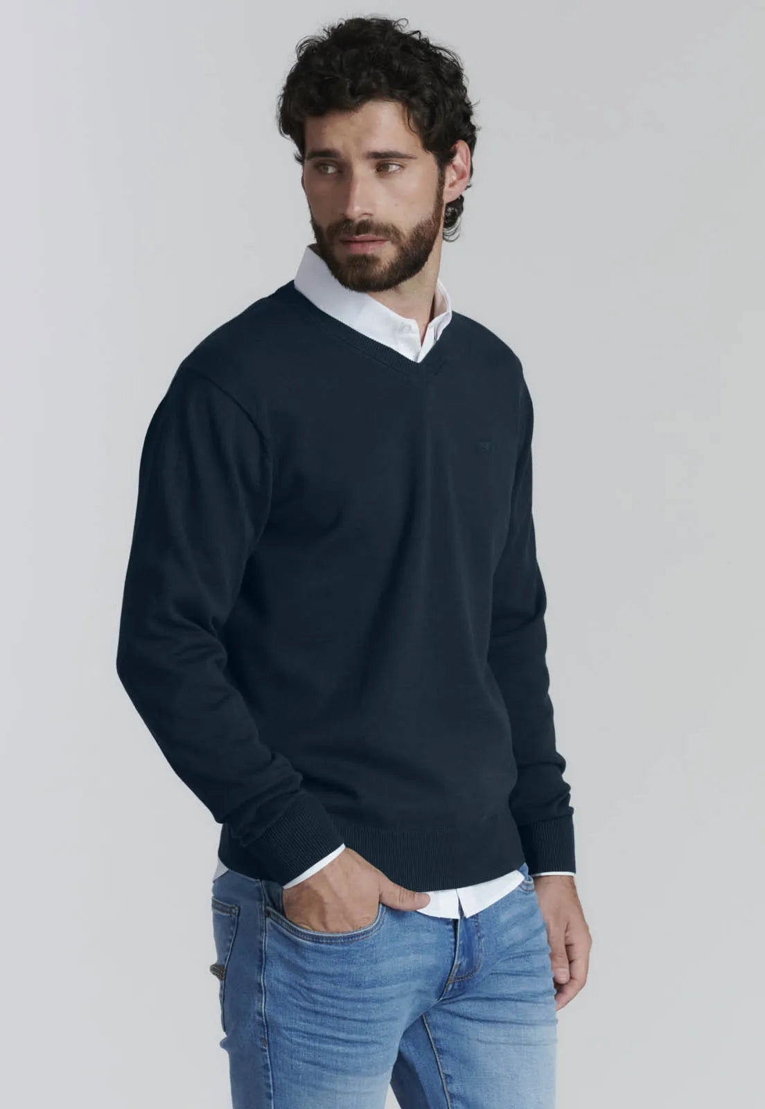 sweater-hombre-v-neck-solido-f-smart-casual-navy