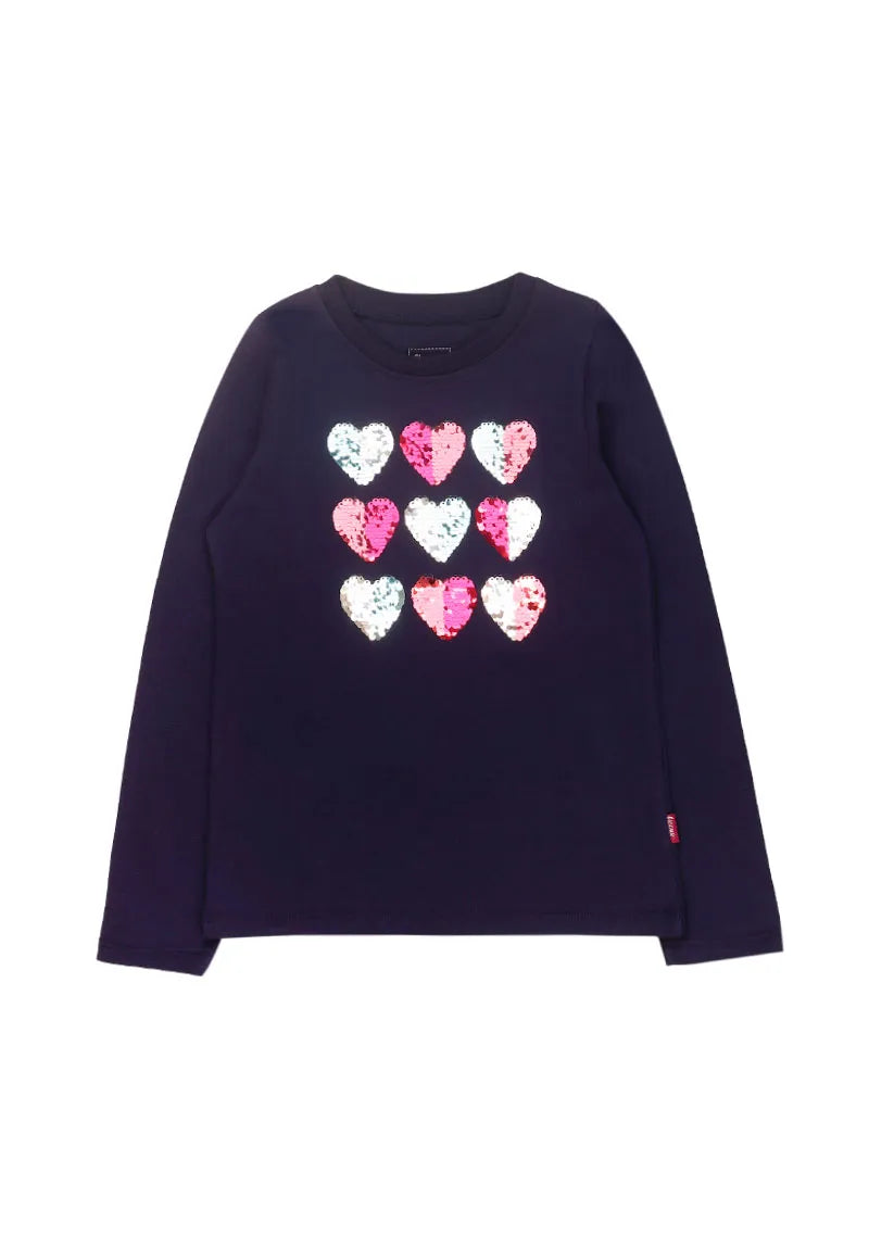 Polera Niña Navy