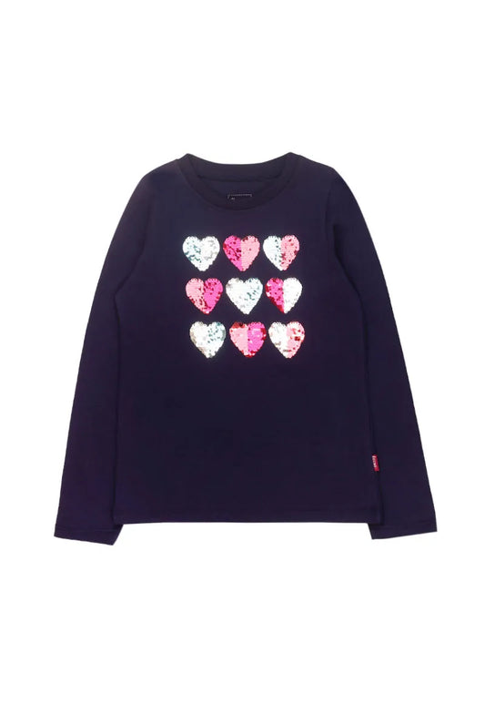 Polera Niña Navy